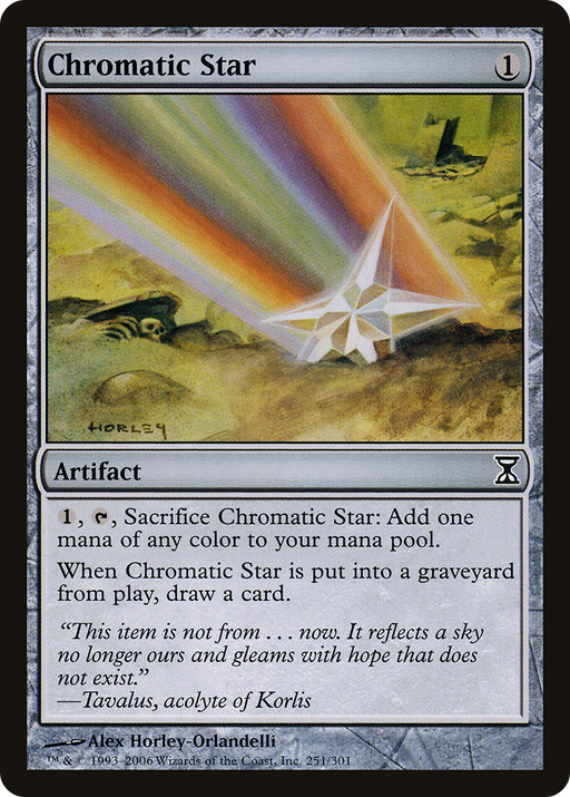 Chromatic Star (TSP-251) [Time Spiral] MTG Single Wizards of the Coast