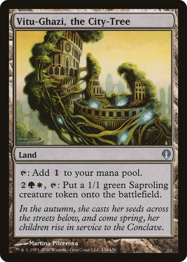 Vitu-Ghazi, the City-Tree (ARC-136) [Misc] Archenemy MTG Single Wizards of the Coast