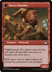 Tavern Ruffian (MID-163) [Innistrad: Midnight Hunt] MTG Single Wizards of the Coast