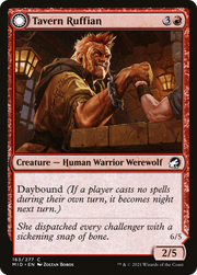 Tavern Ruffian (MID-163) [Innistrad: Midnight Hunt] MTG Single Wizards of the Coast