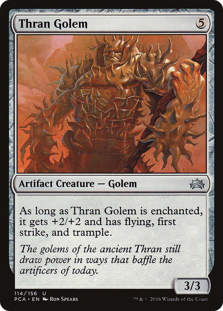 Thran Golem (PCA-114) [Misc] Planechase Anthology MTG Single Wizards of the Coast