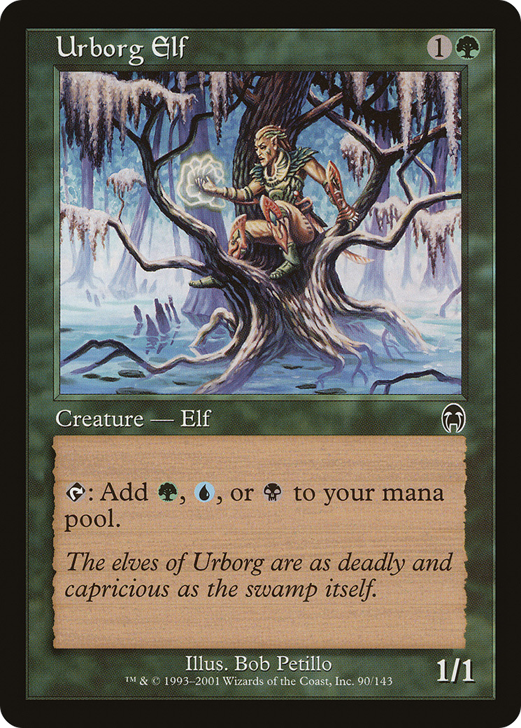 Urborg Elf (APC-090) [Apocalypse] Foil MTG Single Wizards of the Coast