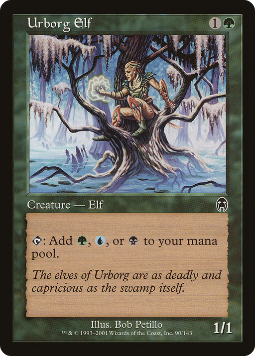 Urborg Elf (APC-090) [Apocalypse] MTG Single Wizards of the Coast