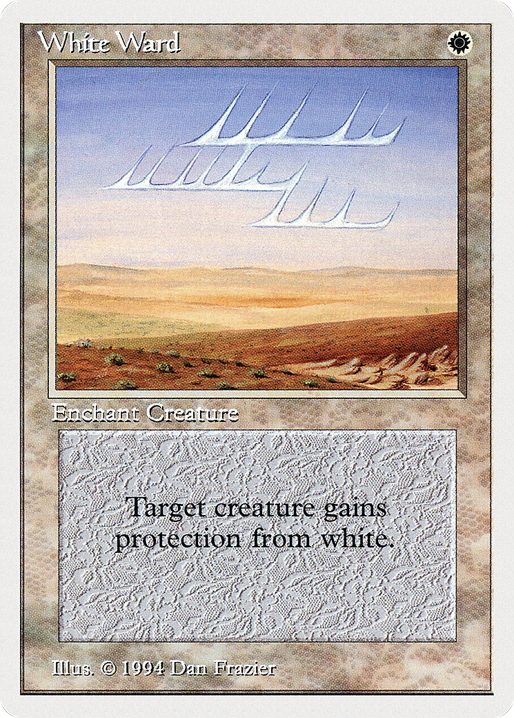 White Ward (SUM-045) [Misc] Summer Magic / Edgar MTG Single Wizards of the Coast