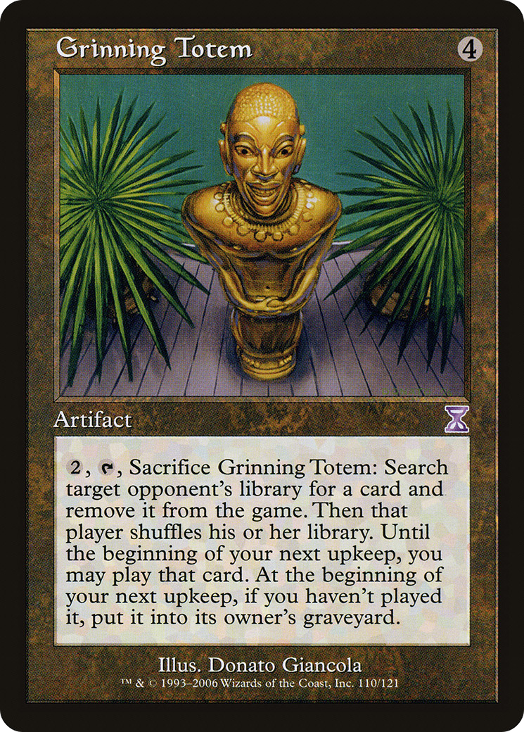 Grinning Totem (TSB-110) [Time Spiral Timeshifted] MTG Single Wizards of the Coast