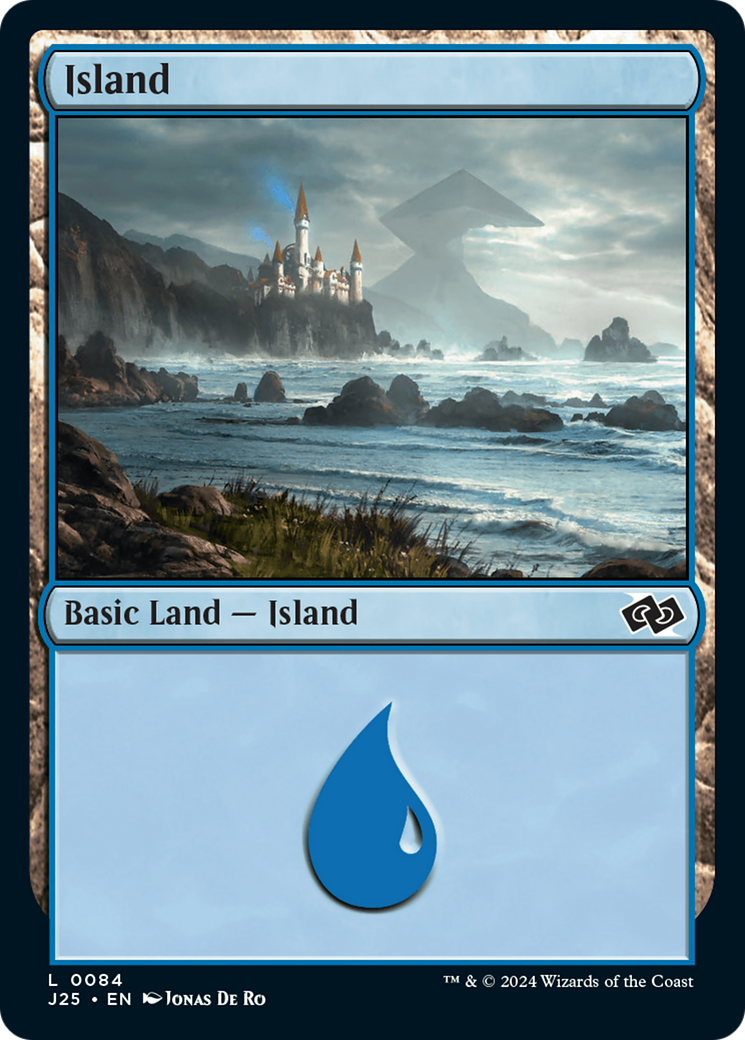 Island (0084) (J25-084) [Foundations Jumpstart] MTG Single Wizards of the Coast