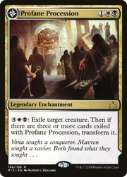 Profane Procession (RIX-166) [Rivals of Ixalan] Foil MTG Single Wizards of the Coast