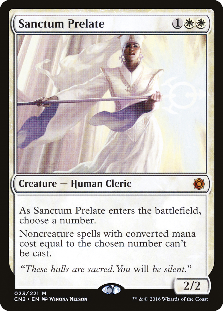 Sanctum Prelate (CN2-023) [Conspiracy: Take the Crown] Foil MTG Single Wizards of the Coast