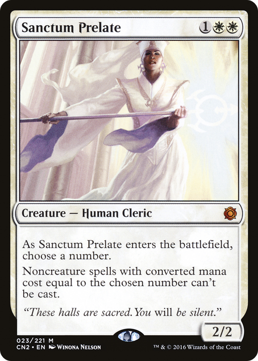 Sanctum Prelate (CN2-023) [Conspiracy: Take the Crown] Foil MTG Single Wizards of the Coast