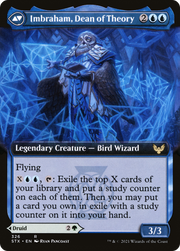 Kianne, Dean of Substance // Imbraham, Dean of Theory (STX-326) [Strixhaven: School of Mages] (Extended Art) MTG Single Wizards of the Coast