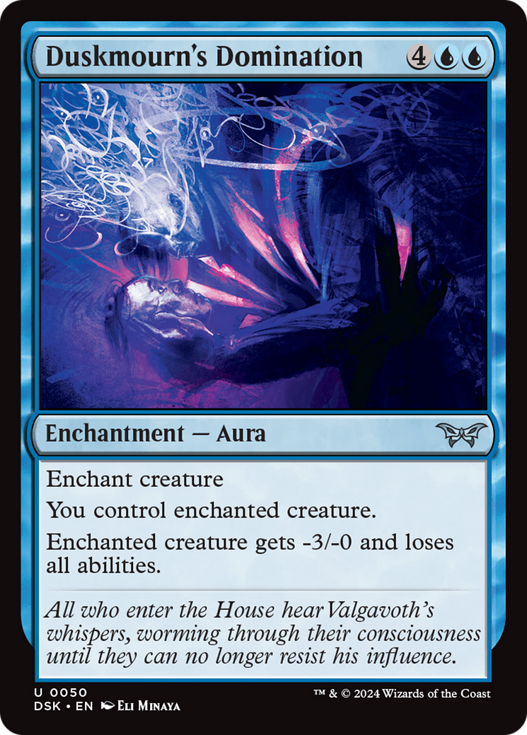 Duskmourn's Domination (DSK-050) [Duskmourn: House of Horror] Foil MTG Single Wizards of the Coast