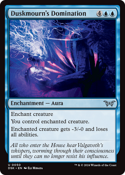 Duskmourn's Domination (DSK-050) [Duskmourn: House of Horror] Foil MTG Single Wizards of the Coast