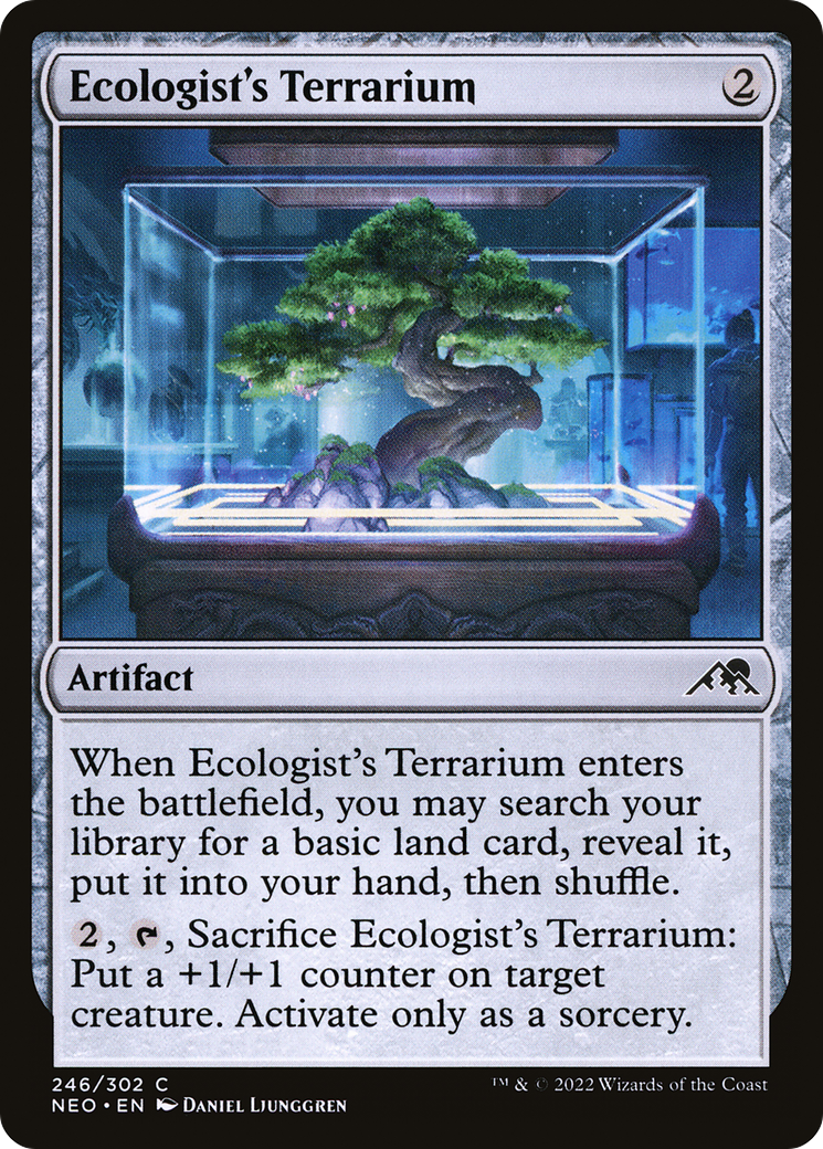 Ecologist's Terrarium (NEO-246) [Kamigawa: Neon Dynasty] MTG Single Wizards of the Coast
