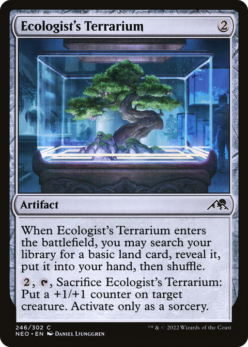 Ecologist's Terrarium (NEO-246) [Kamigawa: Neon Dynasty] MTG Single Wizards of the Coast