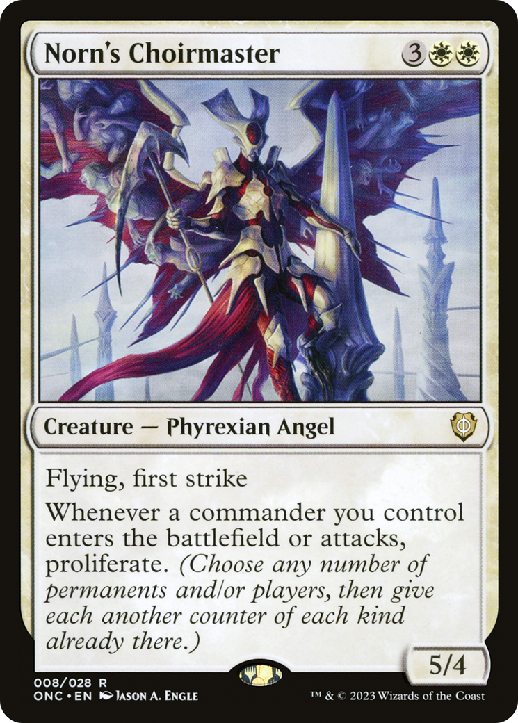 Norn's Choirmaster [Phyrexia: All Will Be One Commander] MTG Single Magic: The Gathering