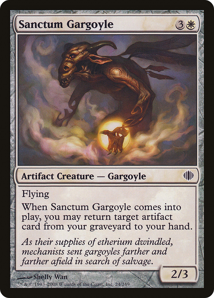 Sanctum Gargoyle [Shards of Alara] MTG Single Magic: The Gathering
