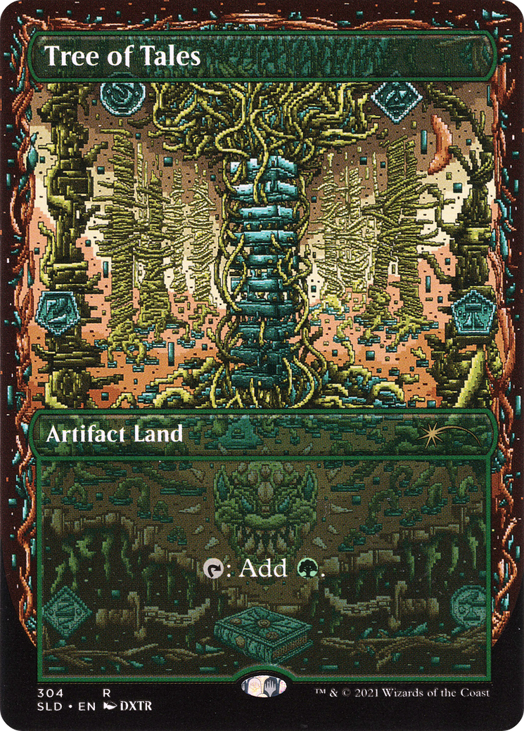 Tree of Tales (SLD-304) [Secret Lair] Drop (Borderless) MTG Single Wizards of the Coast