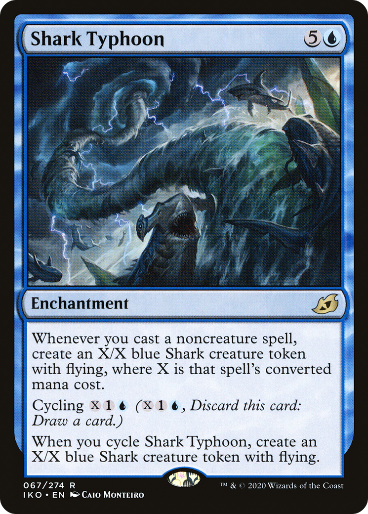 Shark Typhoon (IKO-067) [Ikoria: Lair of Behemoths] MTG Single Wizards of the Coast