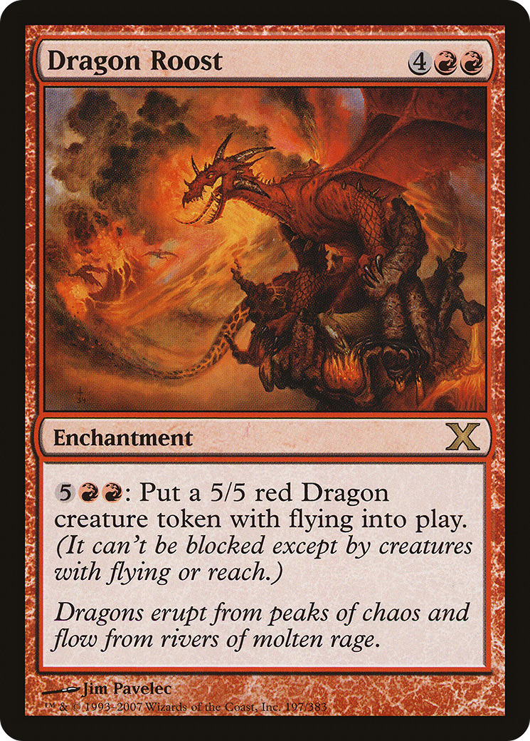 Dragon Roost (10E-197) [Tenth Edition] MTG Single Wizards of the Coast