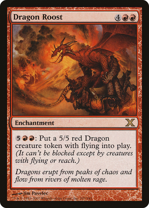 Dragon Roost (10E-197) [Tenth Edition] MTG Single Wizards of the Coast