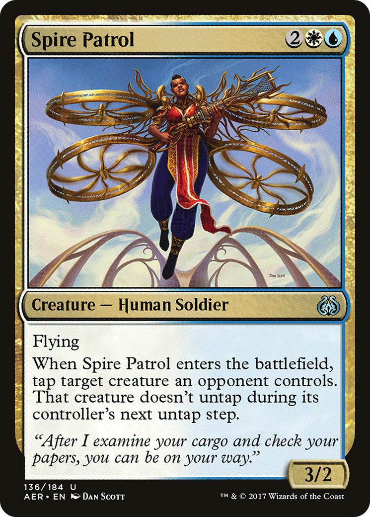 Spire Patrol (AER-136) [Aether Revolt] MTG Single Wizards of the Coast