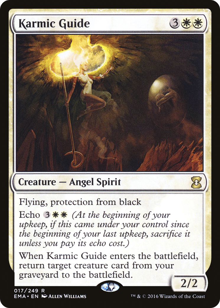 Karmic Guide (EMA-017) [Eternal Masters] Foil MTG Single Wizards of the Coast