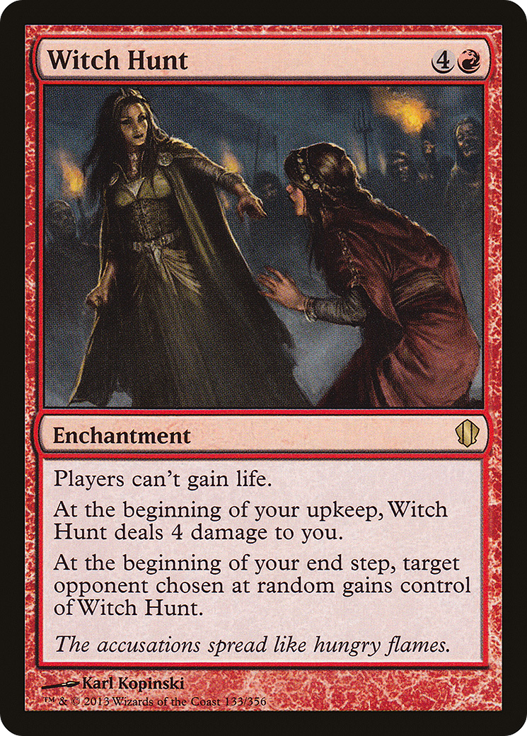 Witch Hunt (C13-133) [Commander 2013] MTG Single Wizards of the Coast