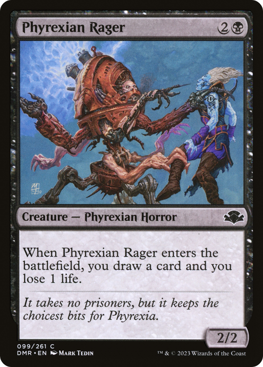 Phyrexian Rager (DMR-099) [Dominaria Remastered] MTG Single Wizards of the Coast