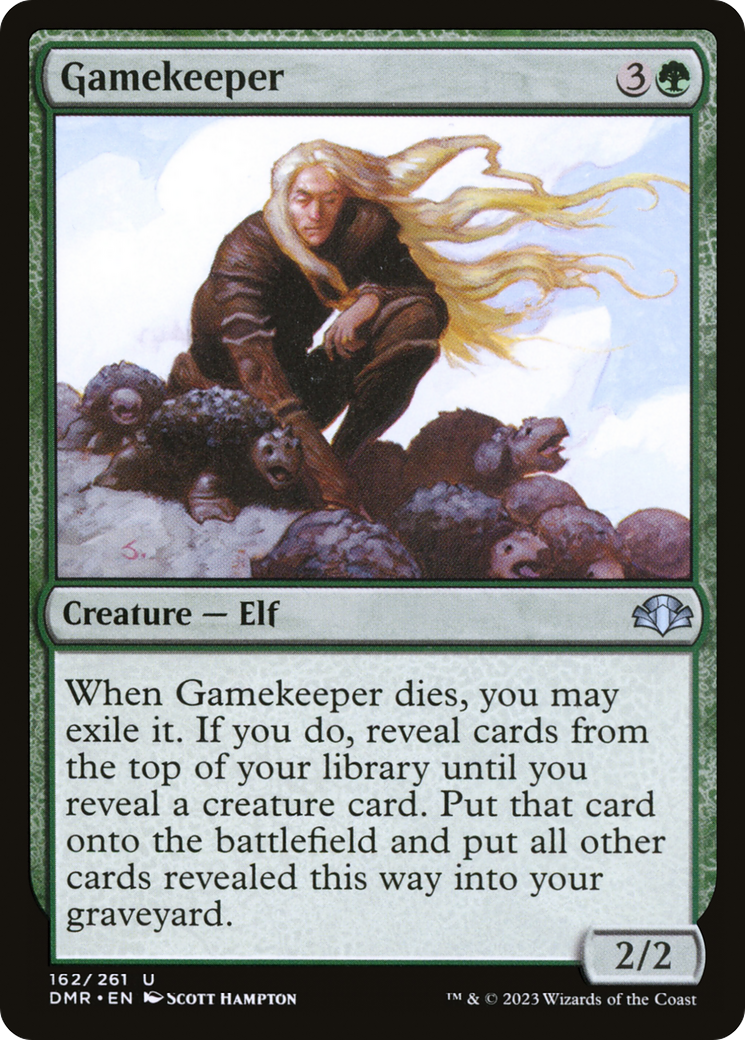 Gamekeeper (DMR-162) [Dominaria Remastered] Foil MTG Single Wizards of the Coast
