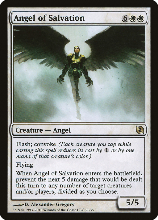Angel of Salvation (DDF-020) [Misc] Duel Decks: Elspeth vs. Tezzeret MTG Single Wizards of the Coast