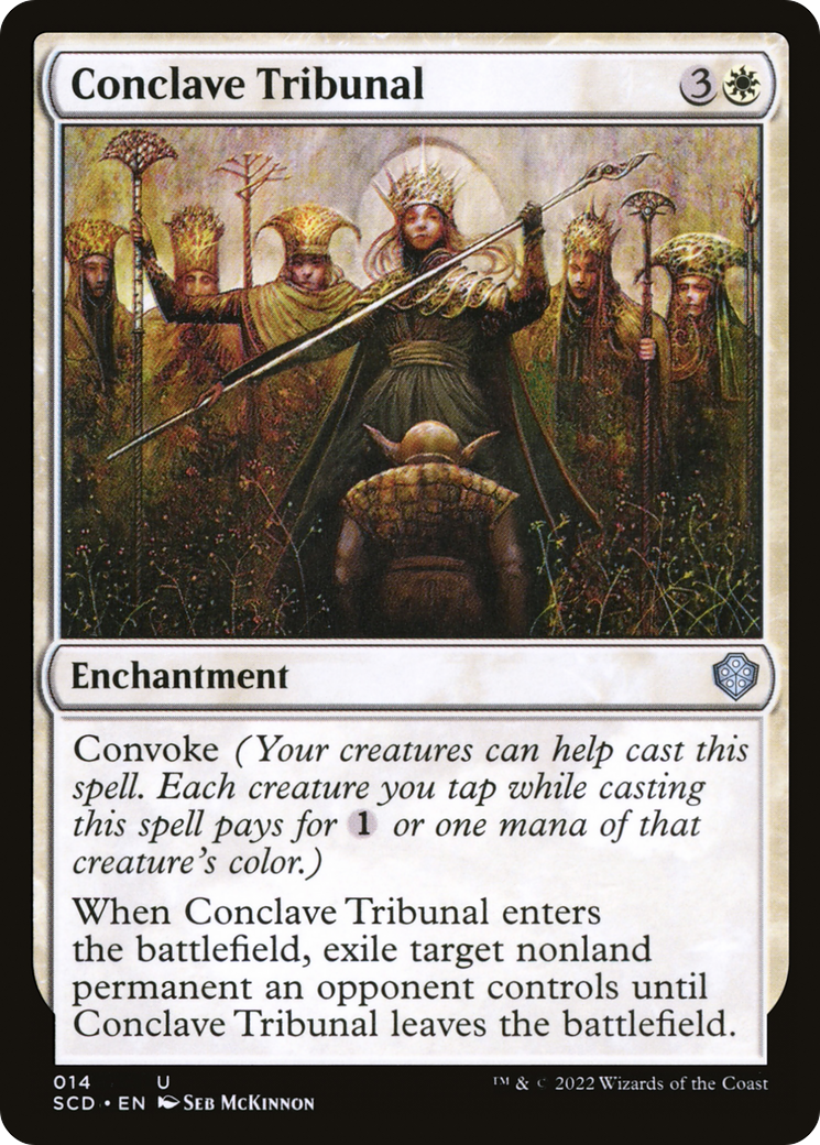 Conclave Tribunal (SCD-014) [Starter Commander Decks] MTG Single Wizards of the Coast