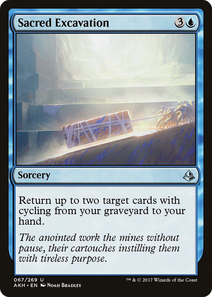 Sacred Excavation (AKH-067) [Amonkhet] MTG Single Wizards of the Coast