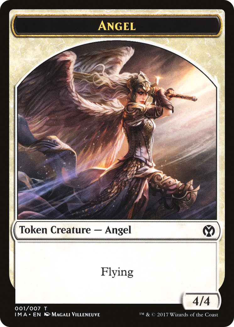 Angel (IMA-001) [Tokens] Iconic Masters Tokens MTG Single Wizards of the Coast
