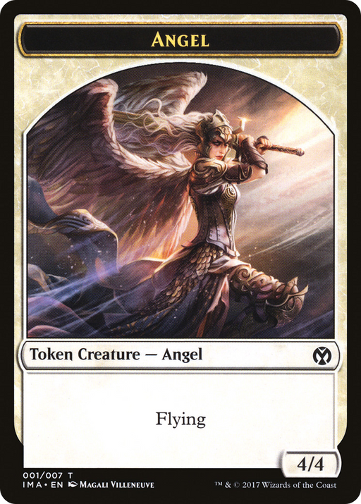 Angel (IMA-001) [Tokens] Iconic Masters Tokens MTG Single Wizards of the Coast