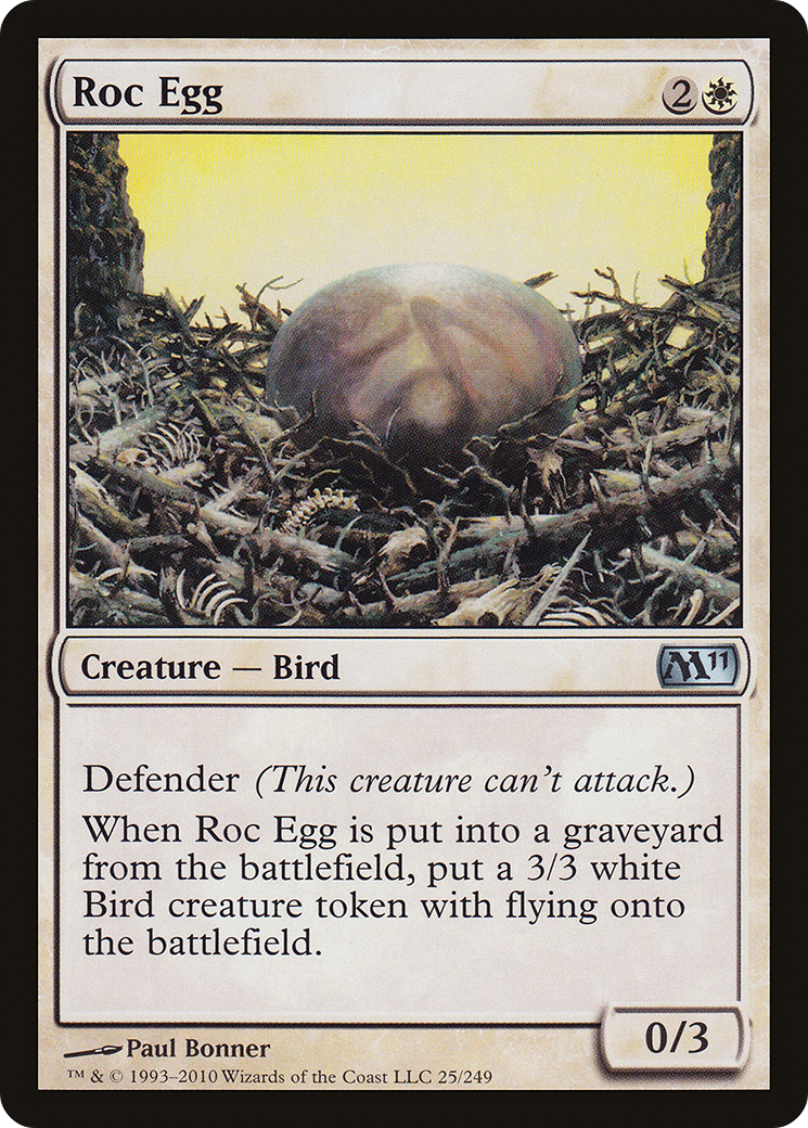 Roc Egg (M11-025) [Magic 2011] MTG Single Wizards of the Coast
