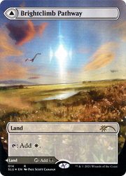 Brightclimb Pathway (SLU-014) [Secret Lair] Ultimate Edition (Showcase) (Borderless) Foil MTG Single Wizards of the Coast