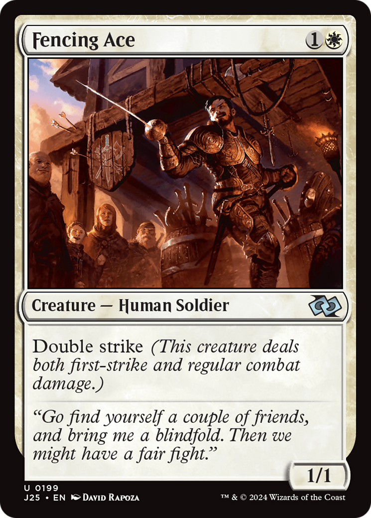 Fencing Ace (J25-199) [Foundations Jumpstart] MTG Single Wizards of the Coast