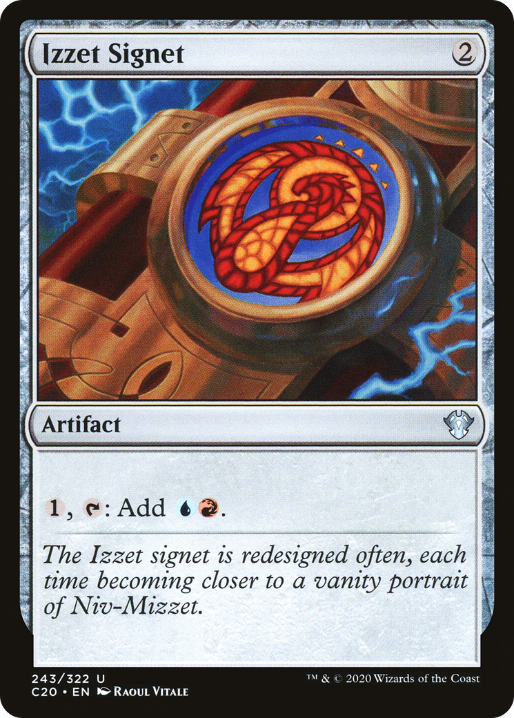 Izzet Signet (C20-243) [Commander 2020] MTG Single Wizards of the Coast
