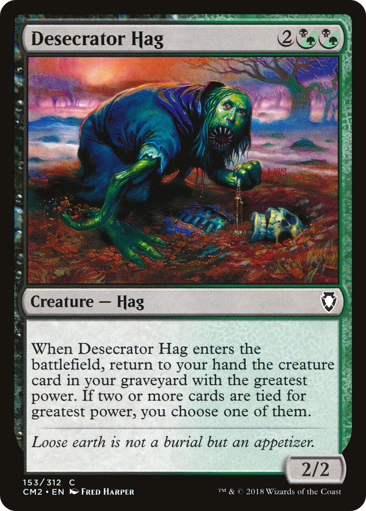Desecrator Hag (CM2-153) [Commander Anthology Volume II] MTG Single Wizards of the Coast