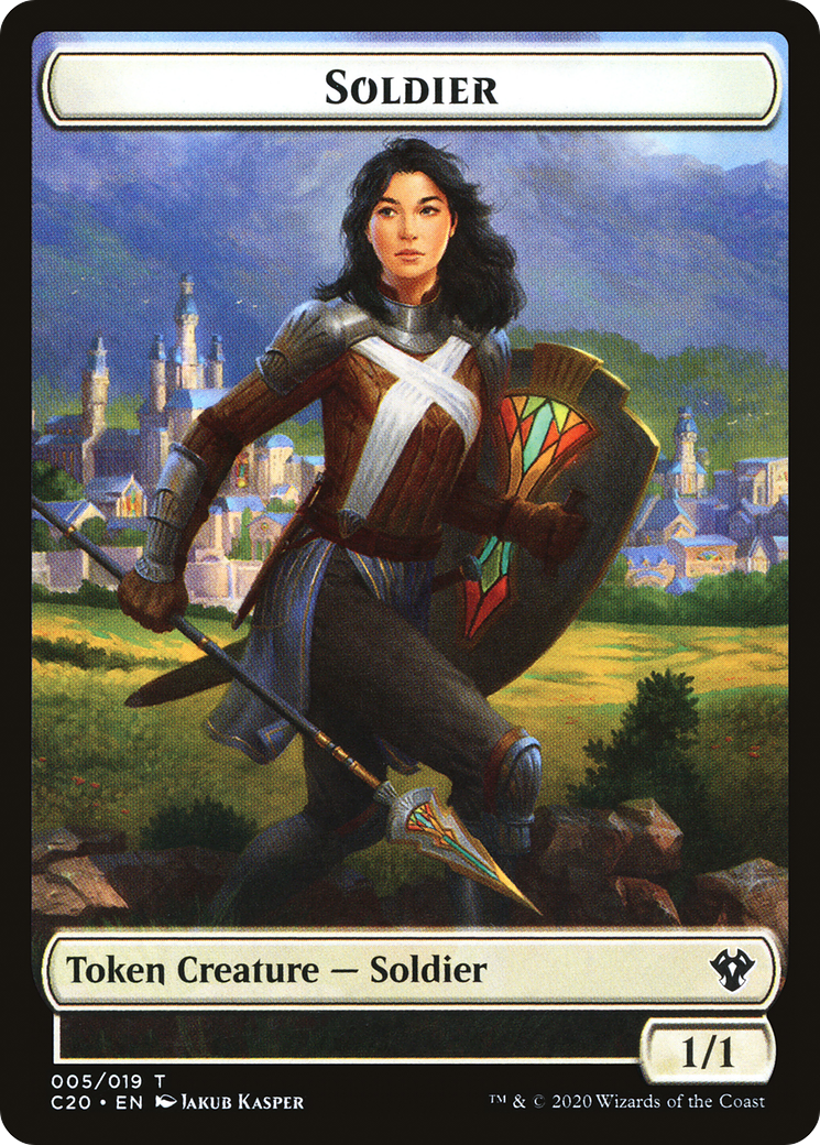 Soldier (TC20-005) [Tokens] Commander 2020 Tokens MTG Single Wizards of the Coast
