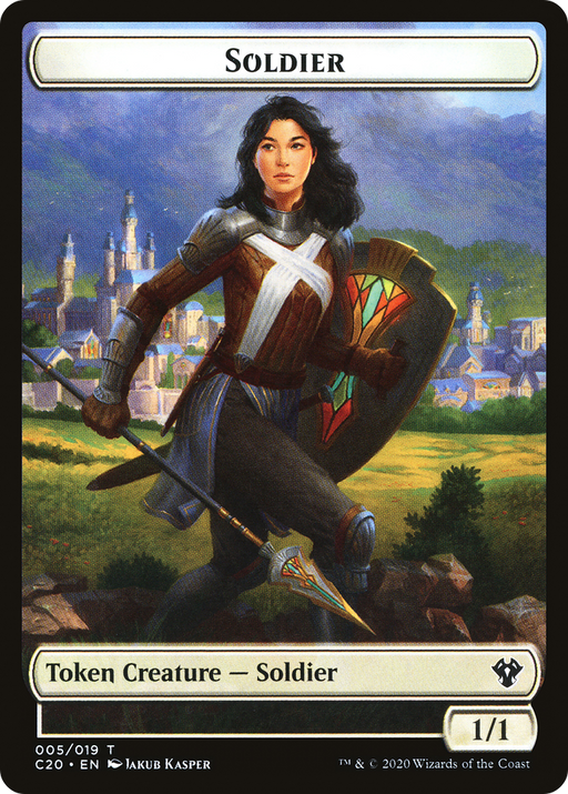 Soldier (TC20-005) [Tokens] Commander 2020 Tokens MTG Single Wizards of the Coast