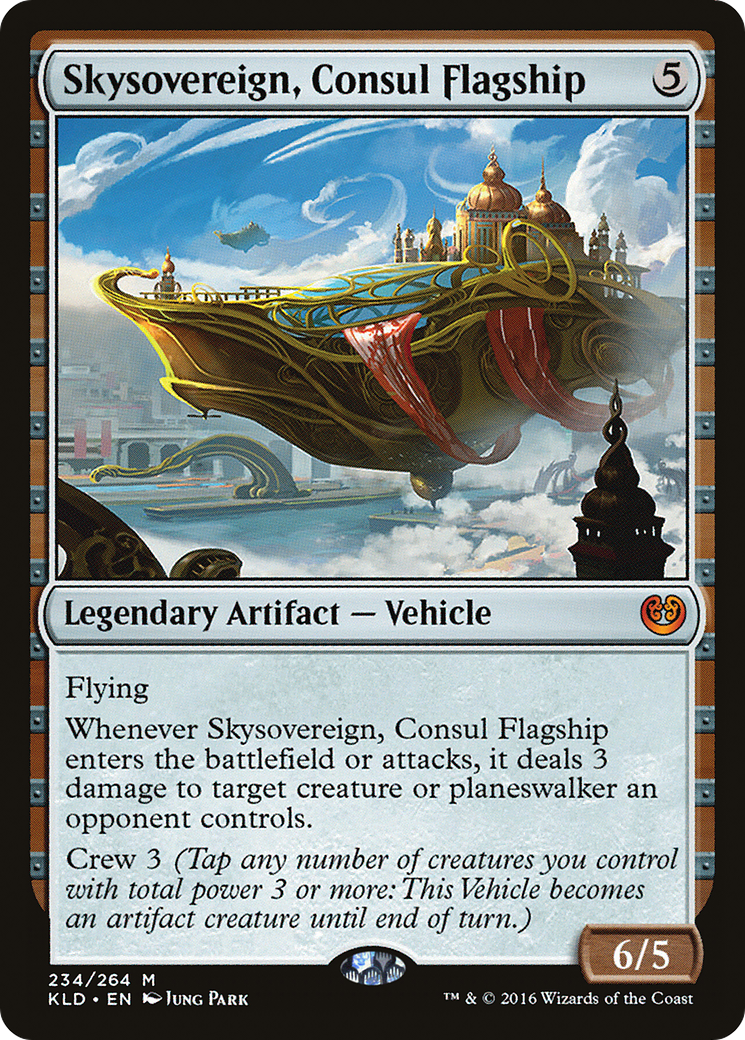 Skysovereign, Consul Flagship (KLD-234) [Kaladesh] MTG Single Wizards of the Coast