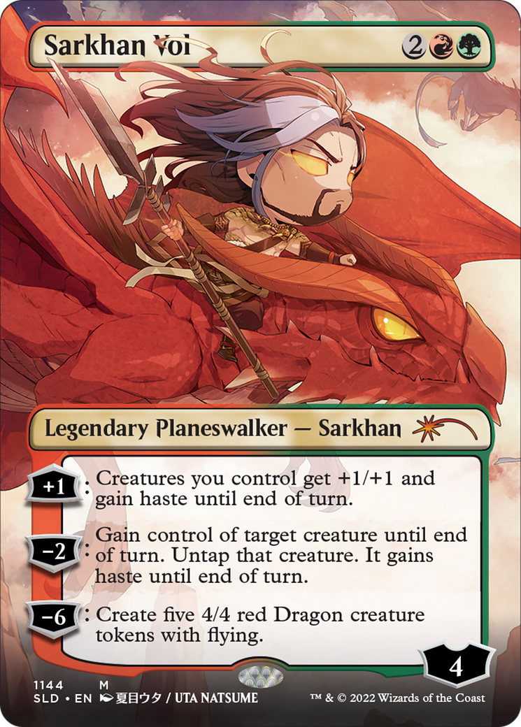 Sarkhan Vol (SLD-1144) [Secret Lair] Drop (Borderless) MTG Single Wizards of the Coast