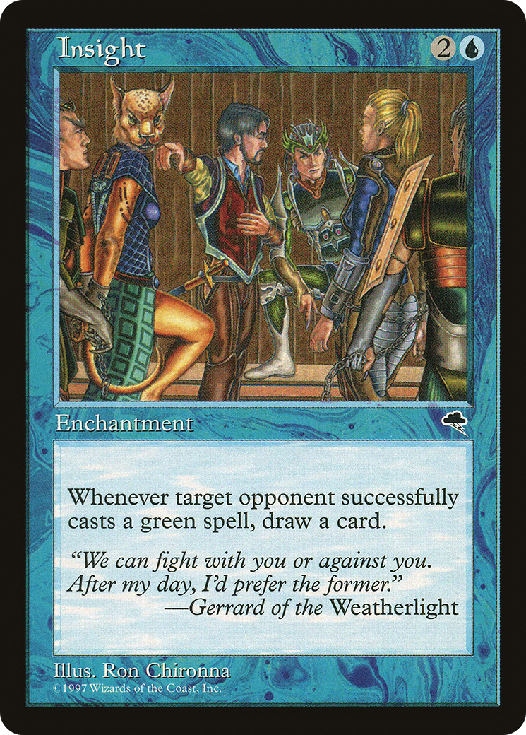 Insight (TMP-068) [Tempest] MTG Single Wizards of the Coast