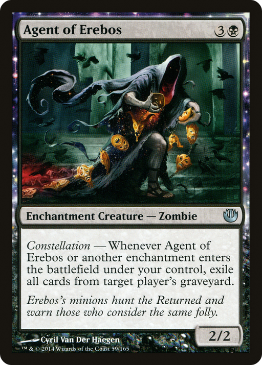 Agent of Erebos (JOU-059) [Journey into Nyx] Foil MTG Single Wizards of the Coast