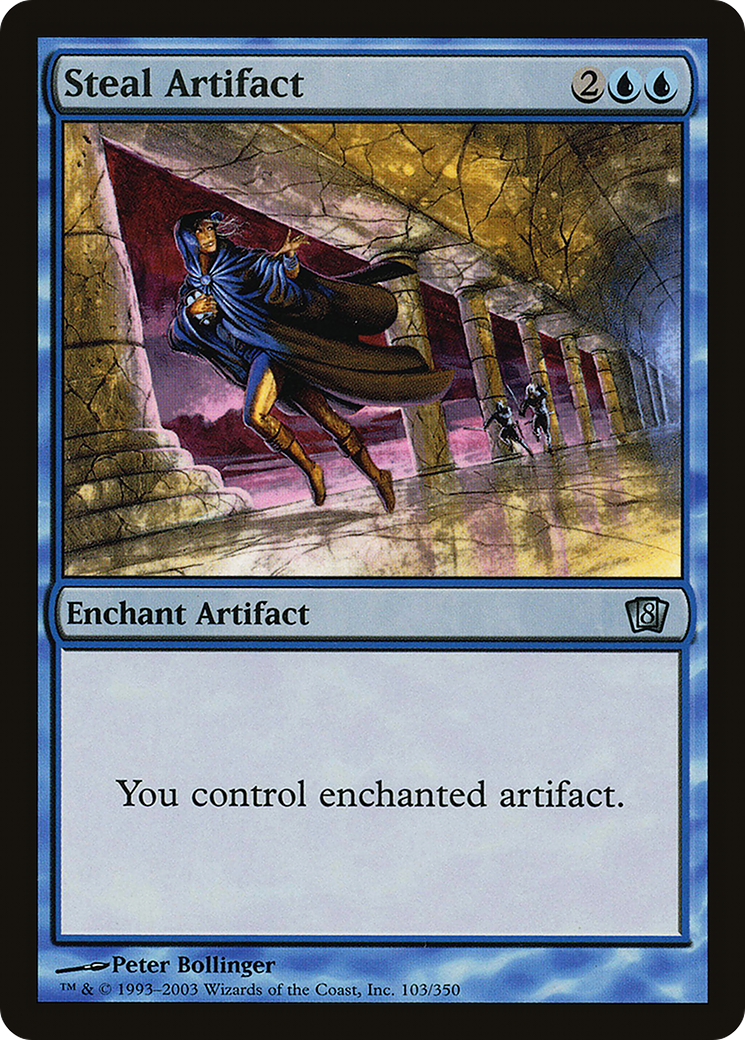 Steal Artifact (8ED-103) [8th Edition] Foil MTG Single Wizards of the Coast