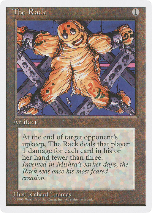 The Rack (4ED-352) [Fourth Edition] MTG Single Wizards of the Coast