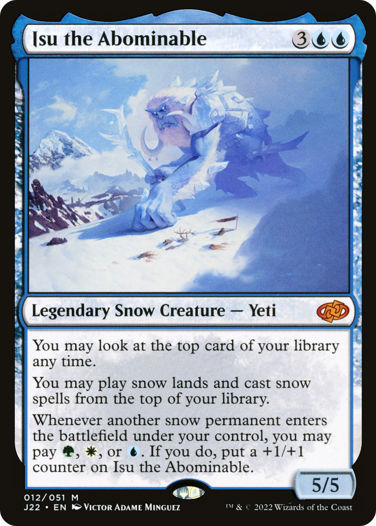 Isu the Abominable (J22-012) [Jumpstart 2022] MTG Single Wizards of the Coast