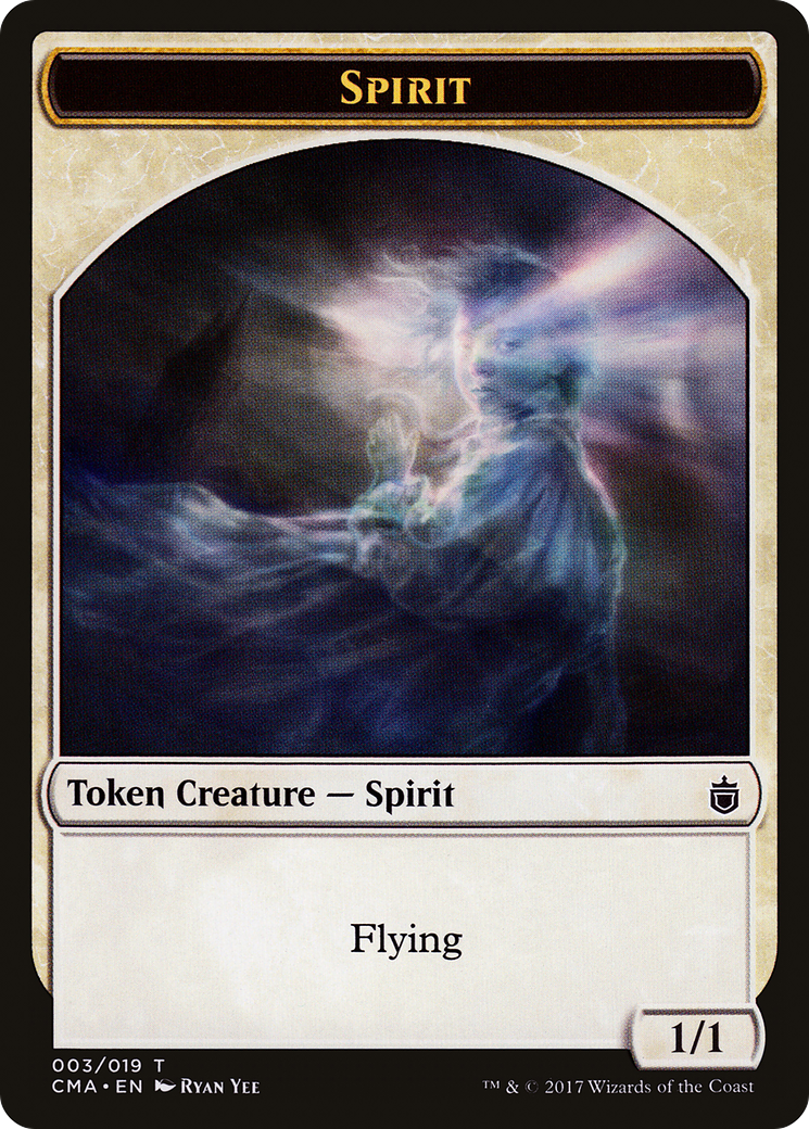 Spirit (CMA-003) [Tokens] Commander Anthology Tokens MTG Single Wizards of the Coast