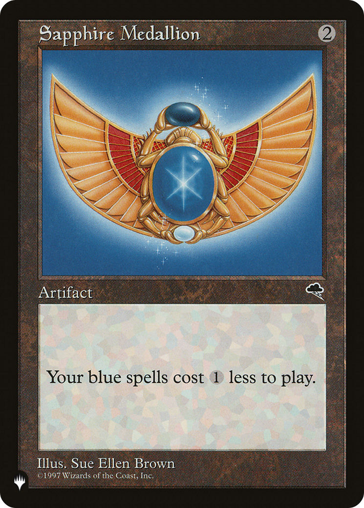 Sapphire Medallion (LIST-) [Mystery Booster] The List MTG Single Wizards of the Coast